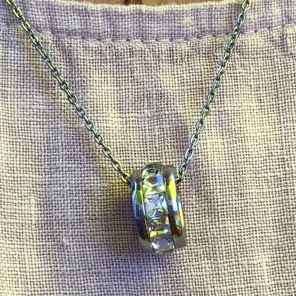 SALE ♥️ SWAROVSKI Brosway of Italy necklace w pendant 💋 - Picture 10 of 15